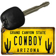 Arizona Cowboy Novelty Metal Key Chain KC-12322