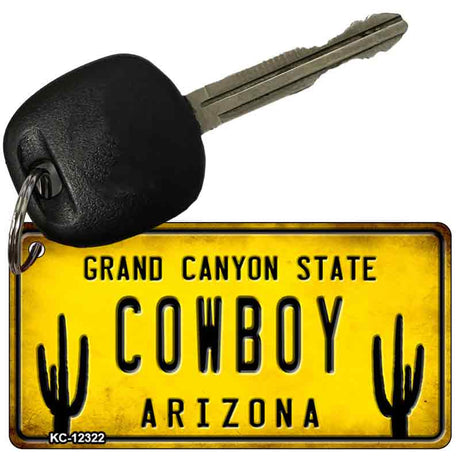 Arizona Cowboy Novelty Metal Key Chain KC-12322