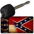 NC | Confederate Flag Novelty Metal Key Chain