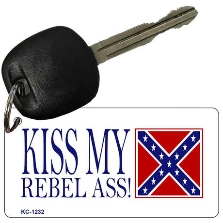 Kiss My Ass Novelty Aluminum Key Chain KC-1232