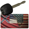 Mississippi/American Flag Novelty Metal Key Chain KC-12403