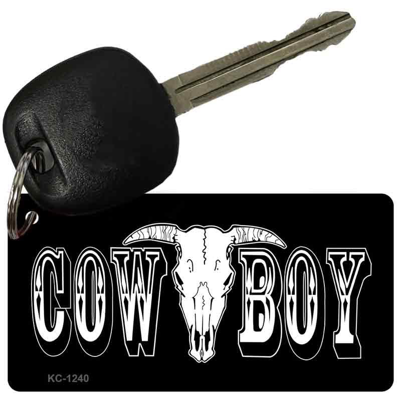 Cowboy Novelty Aluminum Key Chain KC-1240