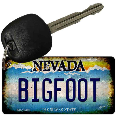 Bigfoot Nevada Novelty Metal Key Chain KC-12482