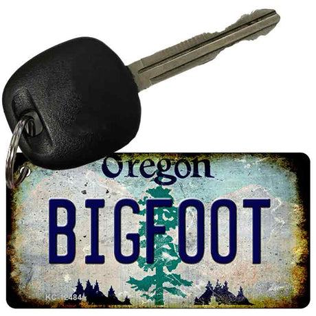 Bigfoot Oregon Novelty Metal Key Chain KC-12484