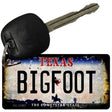 Bigfoot Texas Novelty Metal Key Chain KC-12493