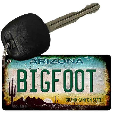 Bigfoot Arizona Novelty Metal Key Chain KC-12494