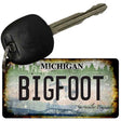 Bigfoot Michigan Novelty Metal Key Chain KC-12497