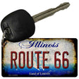 Route 66 Illinois Novelty Metal Key Chain KC-12505