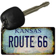 Route 66 Kansas Novelty Metal Key Chain KC-12506