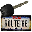 Route 66 Texas Novelty Metal Key Chain KC-12510