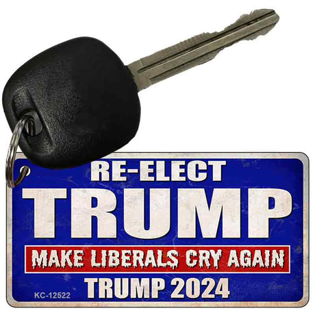 Re-Elect Trump 2024 Wholesale Novelty Metal Key Chain KC-12522