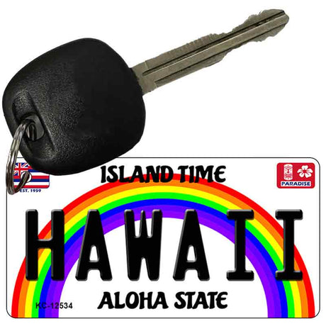 Hawaii Novelty Metal Key Chain KC-12534