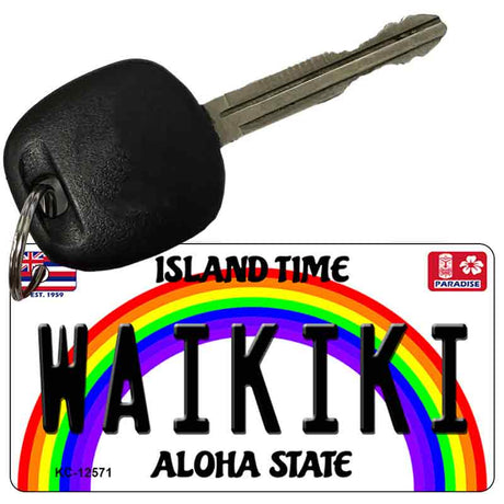 Waikiki Novelty Metal Key Chain KC-12571