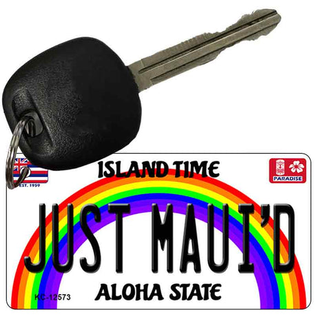 Just Mauid Novelty Metal Key Chain KC-12573