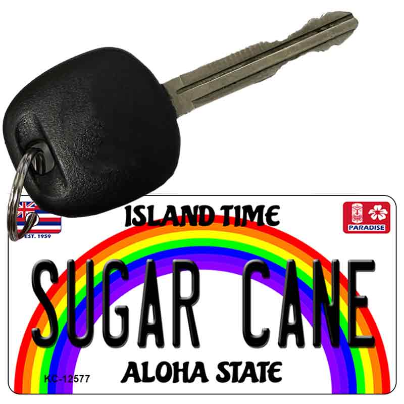 Sugar Cane Novelty Metal Key Chain KC-12577