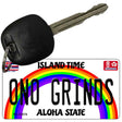 Ono Grinds Novelty Metal Key Chain KC-12579