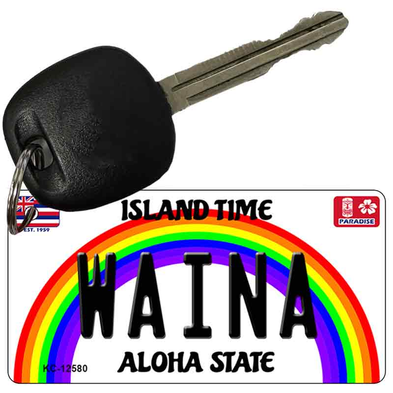 Waina Novelty Metal Key Chain KC-12580