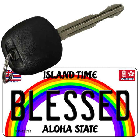 Blessed Novelty Metal Key Chain KC-12593