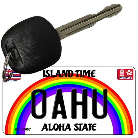 Oahu Novelty Metal Key Chain KC-12607