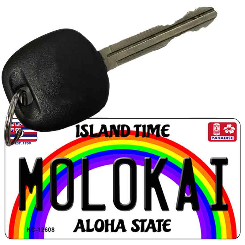 Molokai Novelty Metal Key Chain KC-12608