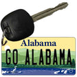 Go Alabama Novelty Metal Key Chain KC-12612