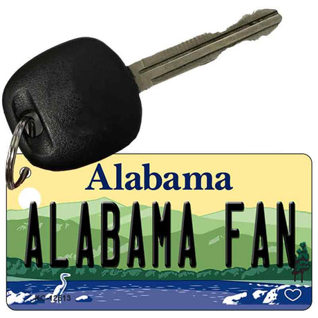 Alabama Fan Novelty Metal Key Chain KC-12613