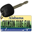 Crimson Tide Fan Novelty Metal Key Chain KC-12616