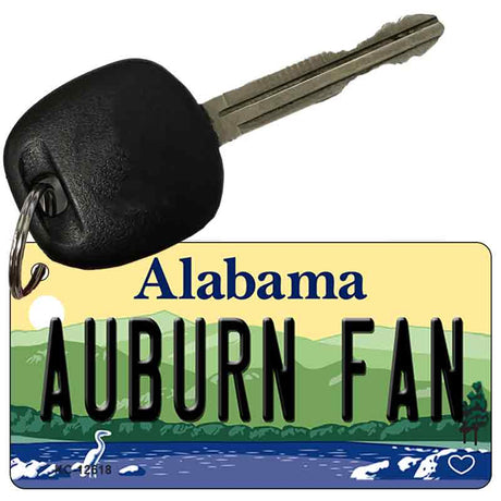 Auburn Fan Novelty Metal Key Chain KC-12618