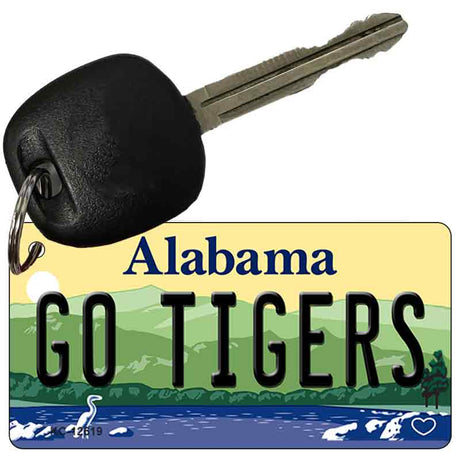 Go Tigers Novelty Metal Key Chain KC-12619