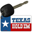 Texas Hold Em Novelty Metal Key Chain KC-1262