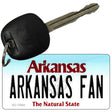 Arkansas Fan Novelty Metal Key Chain KC-12643