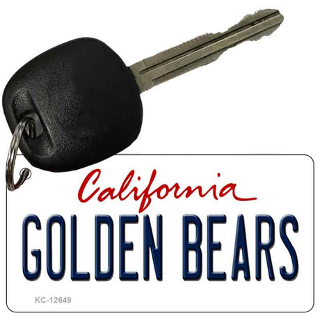 Golden Bears Novelty Metal Key Chain KC-12649