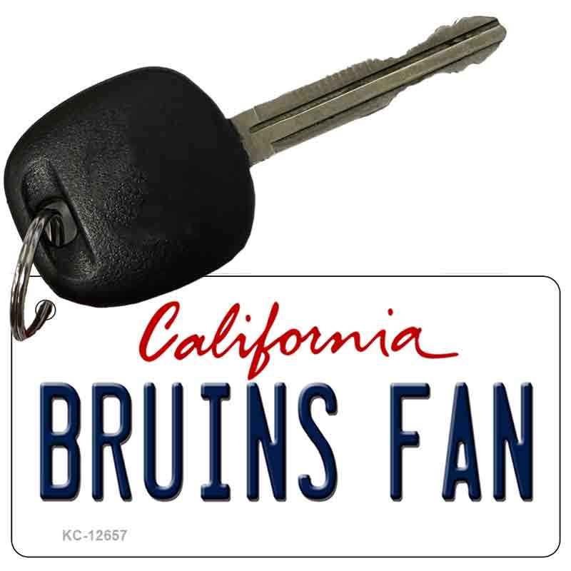 Bruins Fan Novelty Metal Key Chain KC-12657