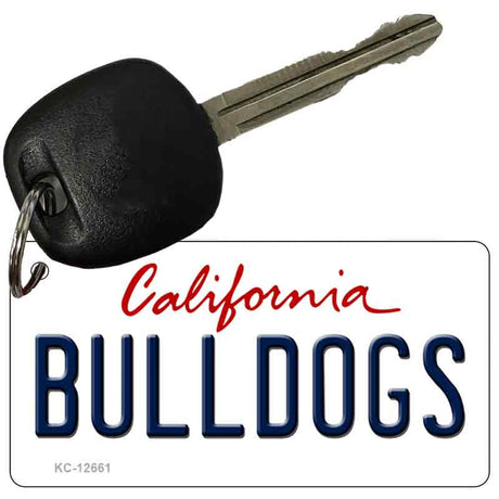 Bulldogs Novelty Metal Key Chain KC-12661