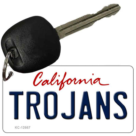 Trojans Novelty Metal Key Chain KC-12667