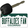 Buffaloes Fan Novelty Metal Key Chain KC-12680