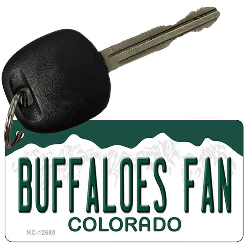 Buffaloes Fan Novelty Metal Key Chain KC-12680