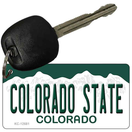 Colorado State Novelty Metal Key Chain KC-12681