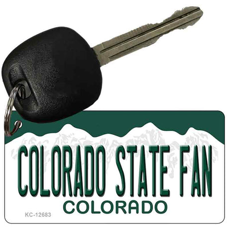 Colorado State Fan Novelty Metal Key Chain KC-12683