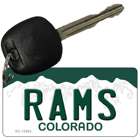 Rams Novelty Metal Key Chain KC-12684