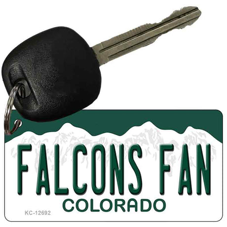 Falcons Fan Novelty Metal Key Chain KC-12692