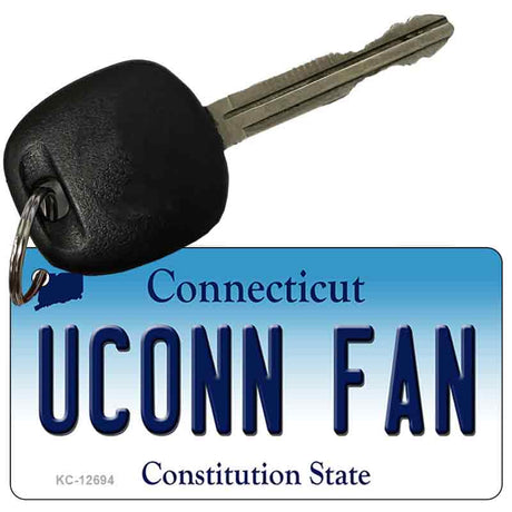 UConn Fan Novelty Metal Key Chain KC-12694