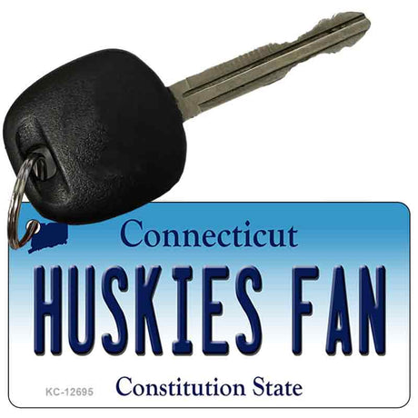 Huskies Fan Novelty Metal Key Chain KC-12695