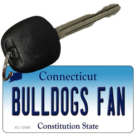 Bulldogs Fan Novelty Metal Key Chain KC-12698