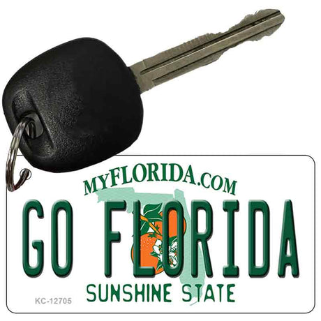 Go Florida Novelty Metal Key Chain KC-12705