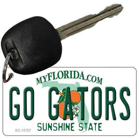 Go Gators Novelty Metal Key Chain KC-12707