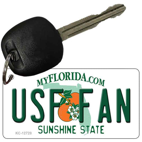 USF Fan Novelty Metal Key Chain KC-12720