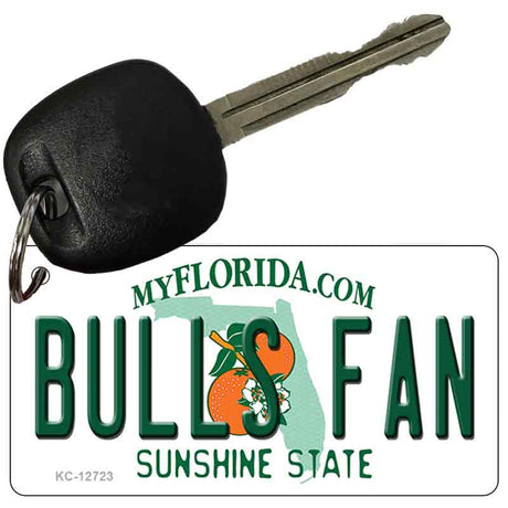 Bulls Fan Novelty Metal Key Chain KC-12723