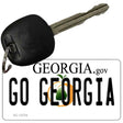 Go Georgia Novelty Metal Key Chain KC-12724