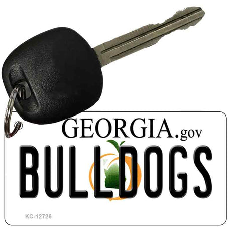 Bulldogs Novelty Metal Key Chain KC-12726